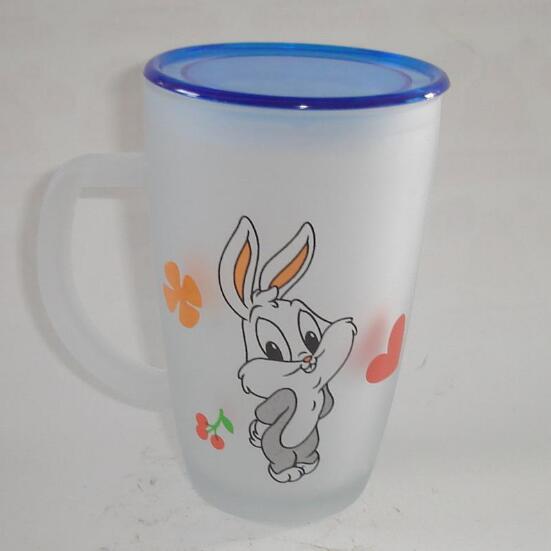 玻璃平印花，磨砂玻璃瓶